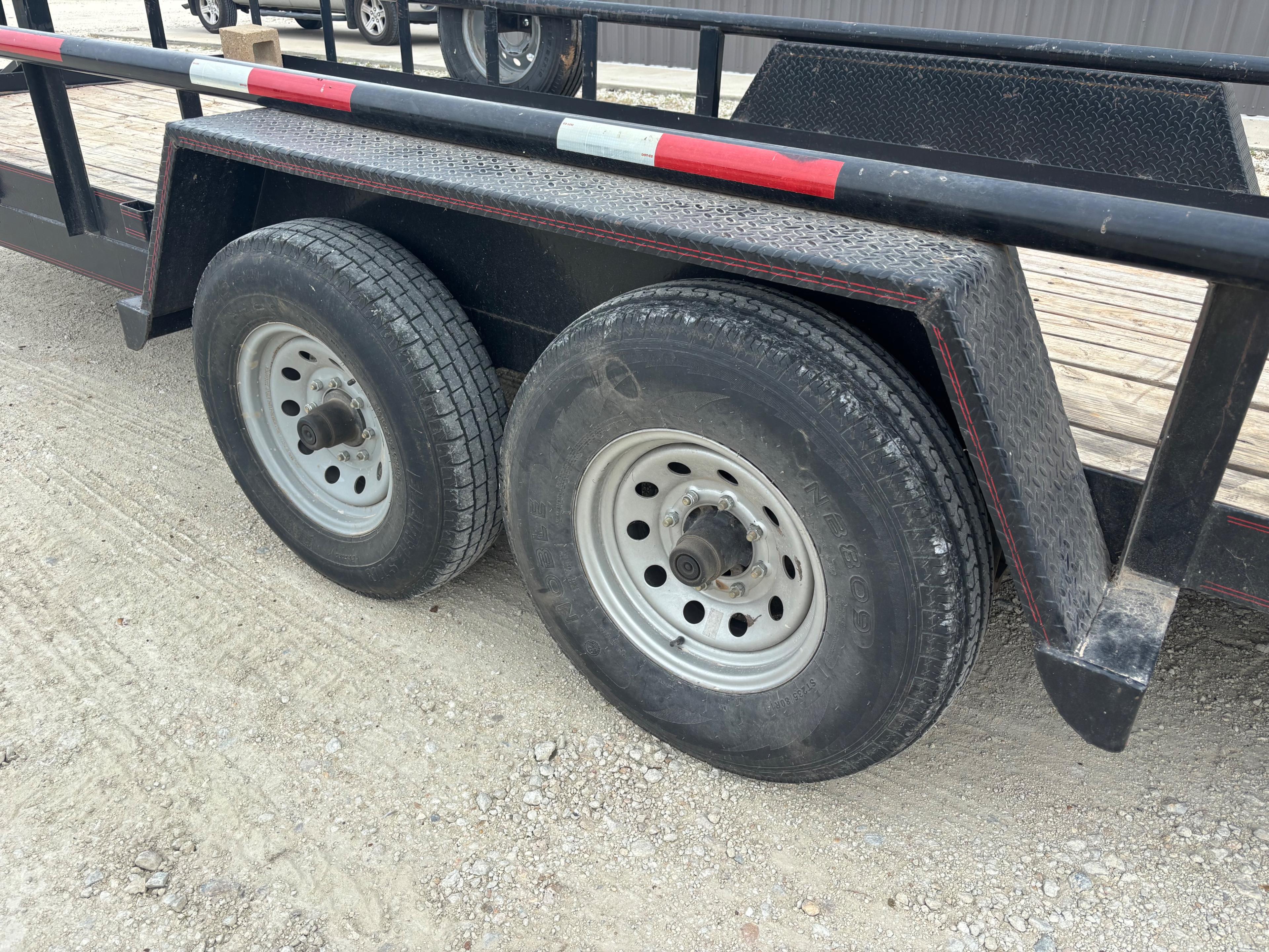 20' Texas Bragg Utility Trailer