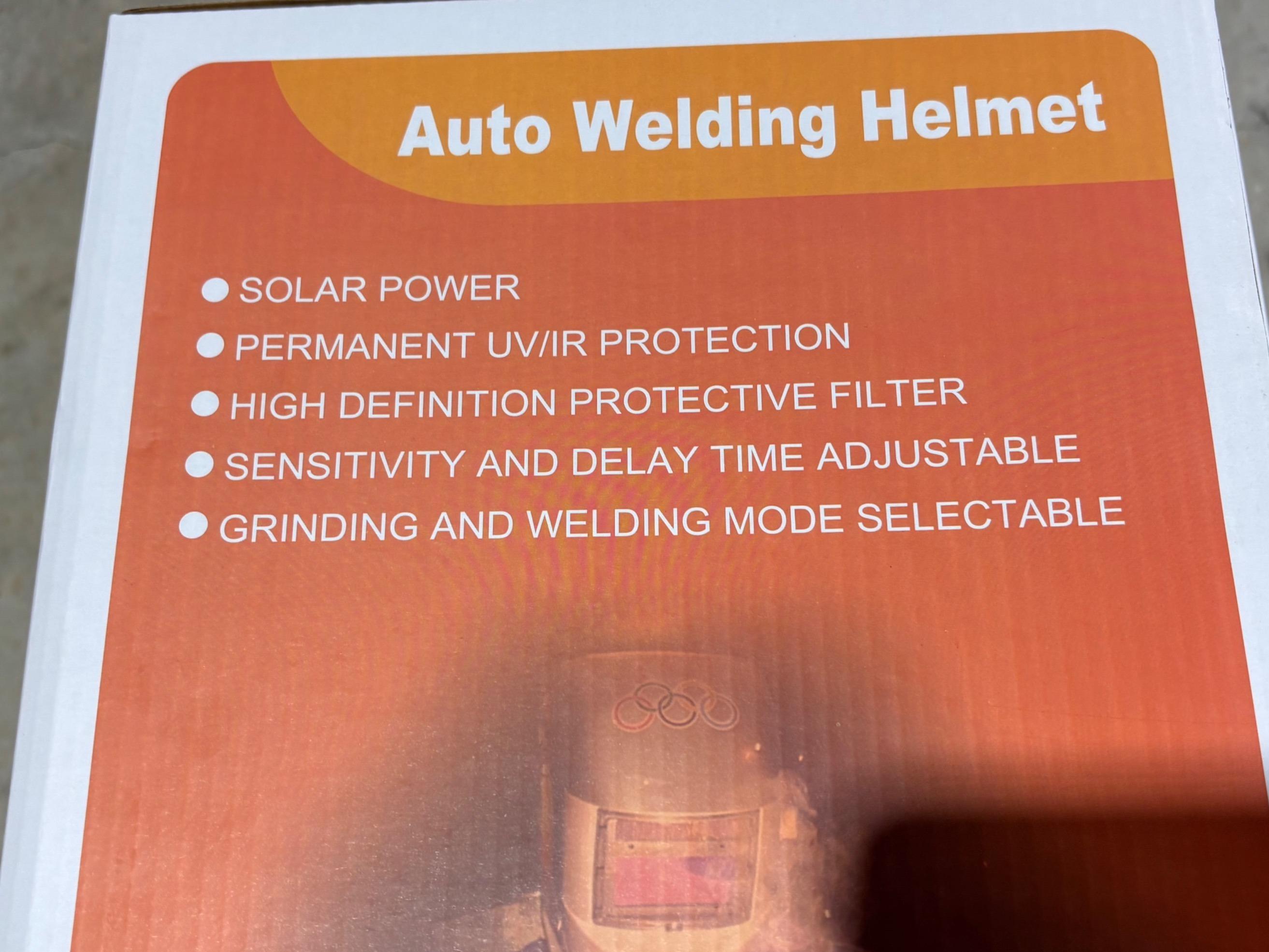 (2) Auto Darkening Welding Helmets