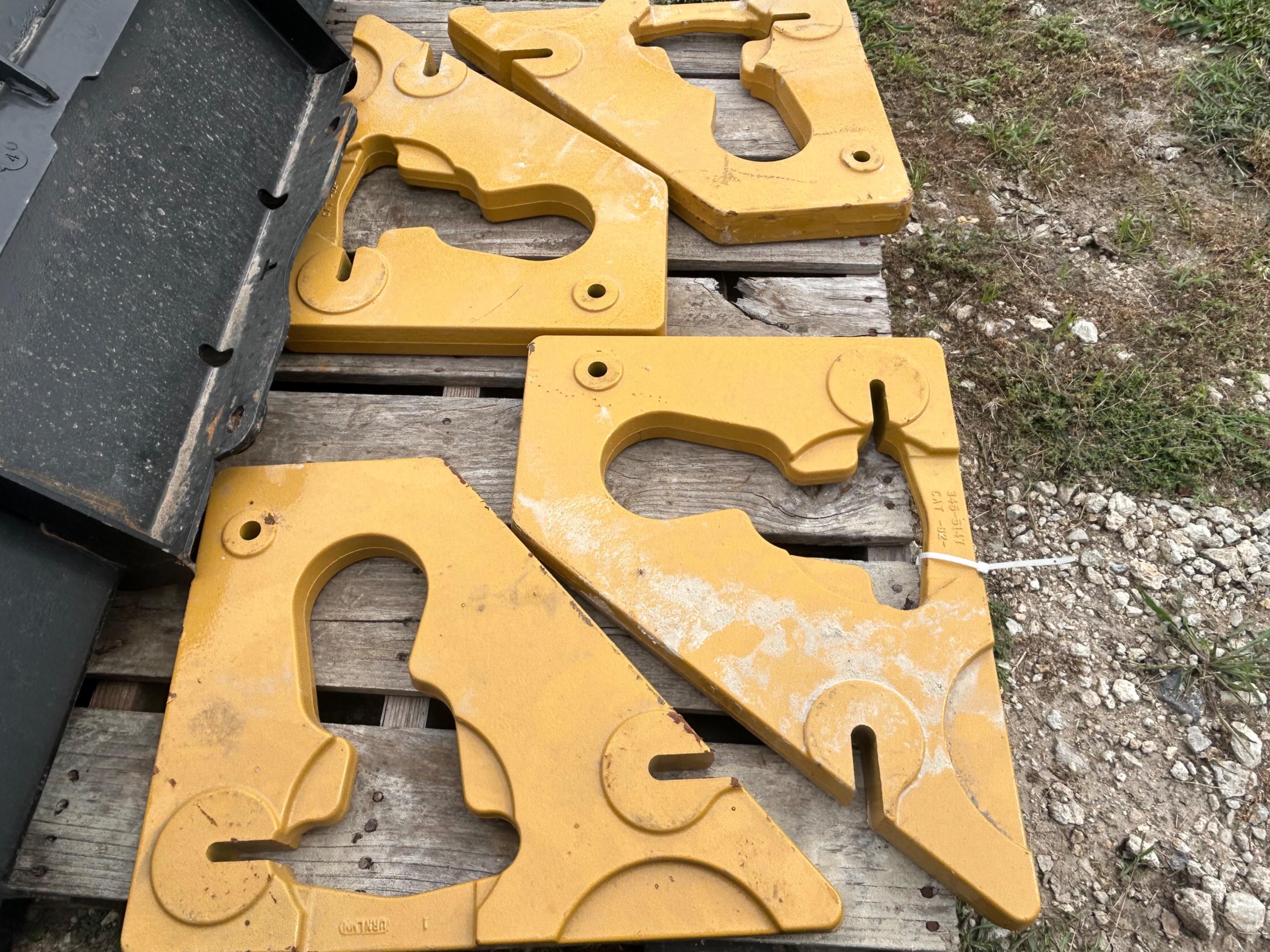 CAT Skid Steer Counter Weights