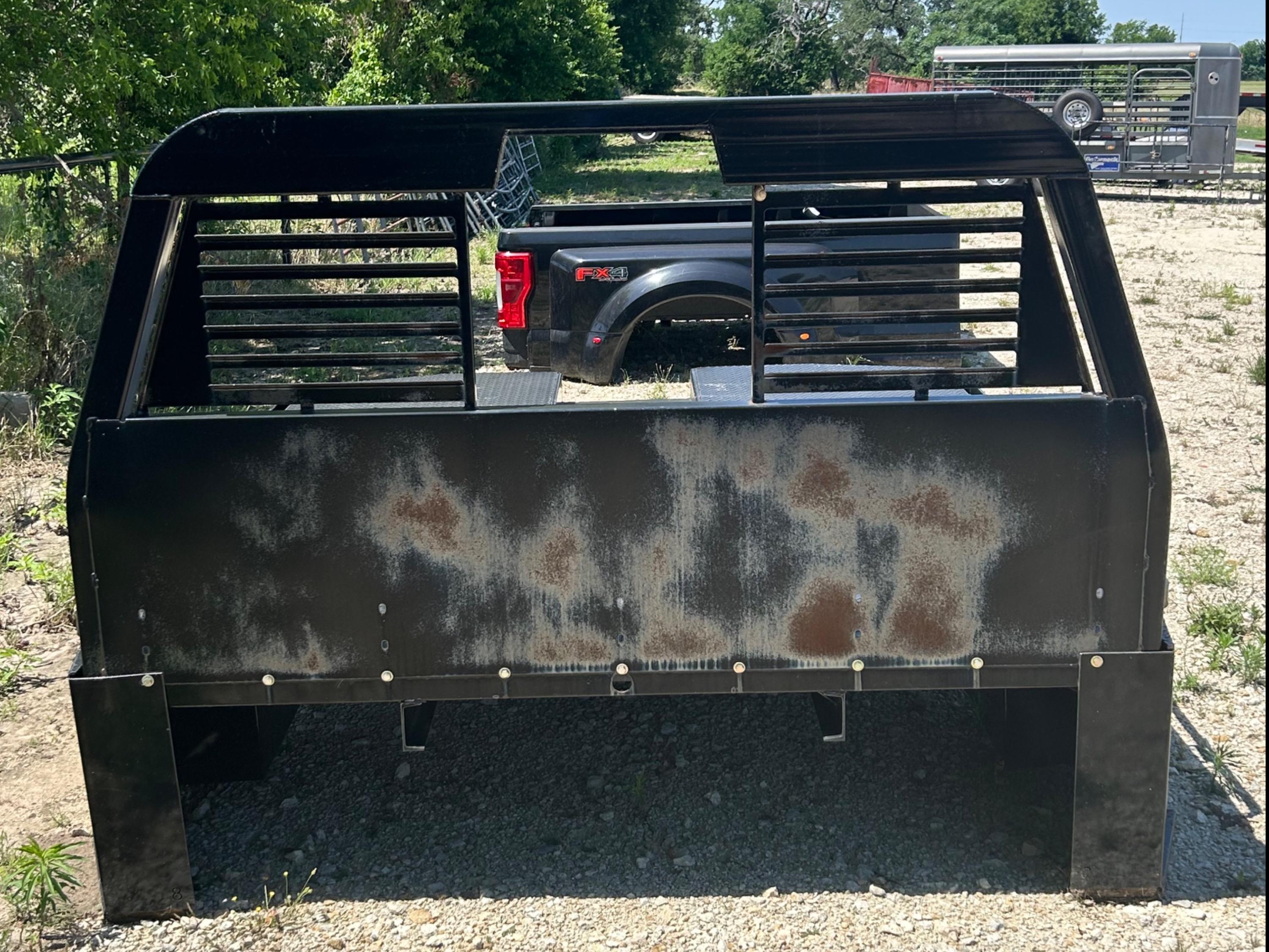 Bedrock 8G-3 9'4" Skirted Utility Flatbed