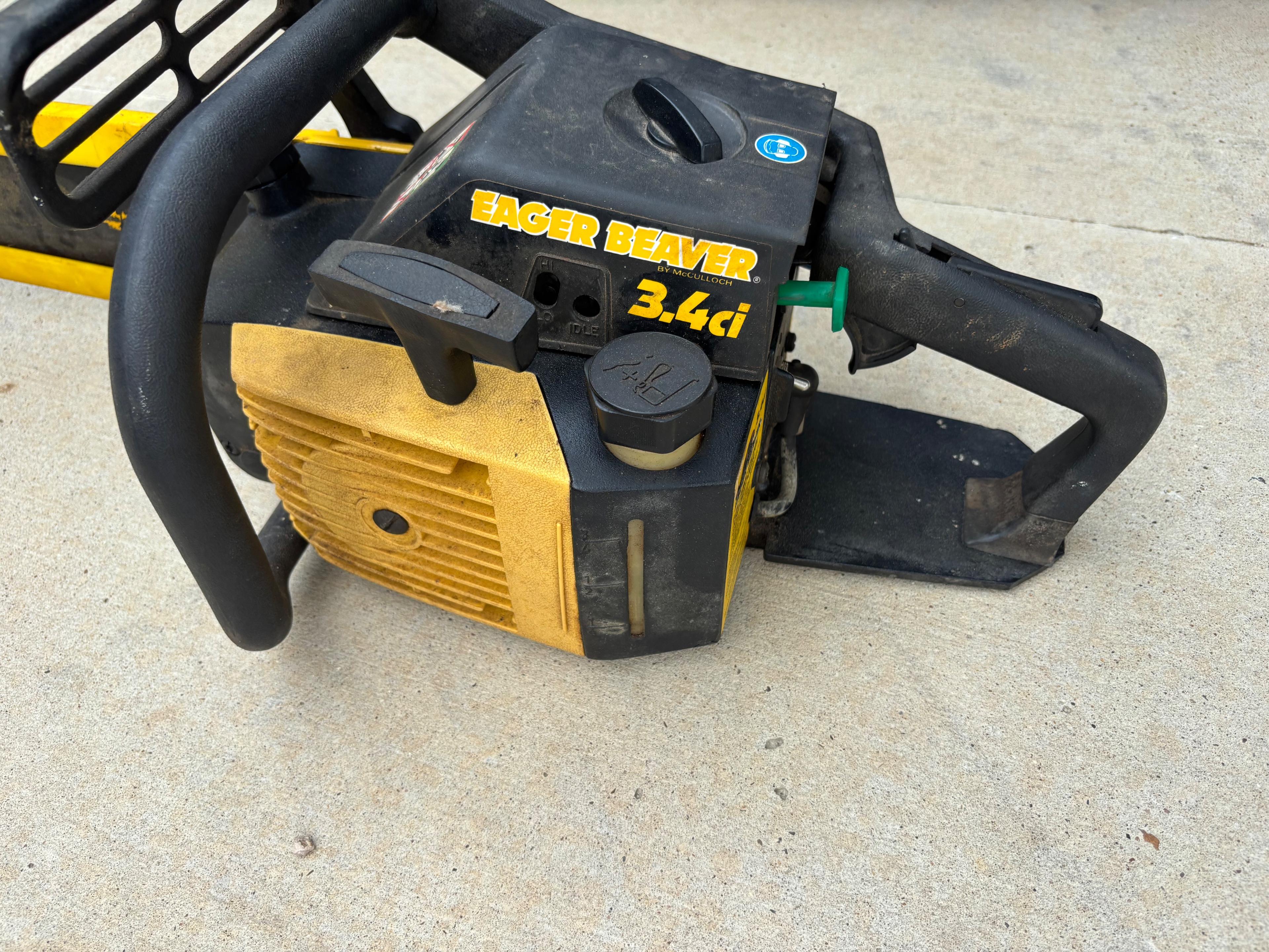 McCullouch Eager Beaver Chainsaw