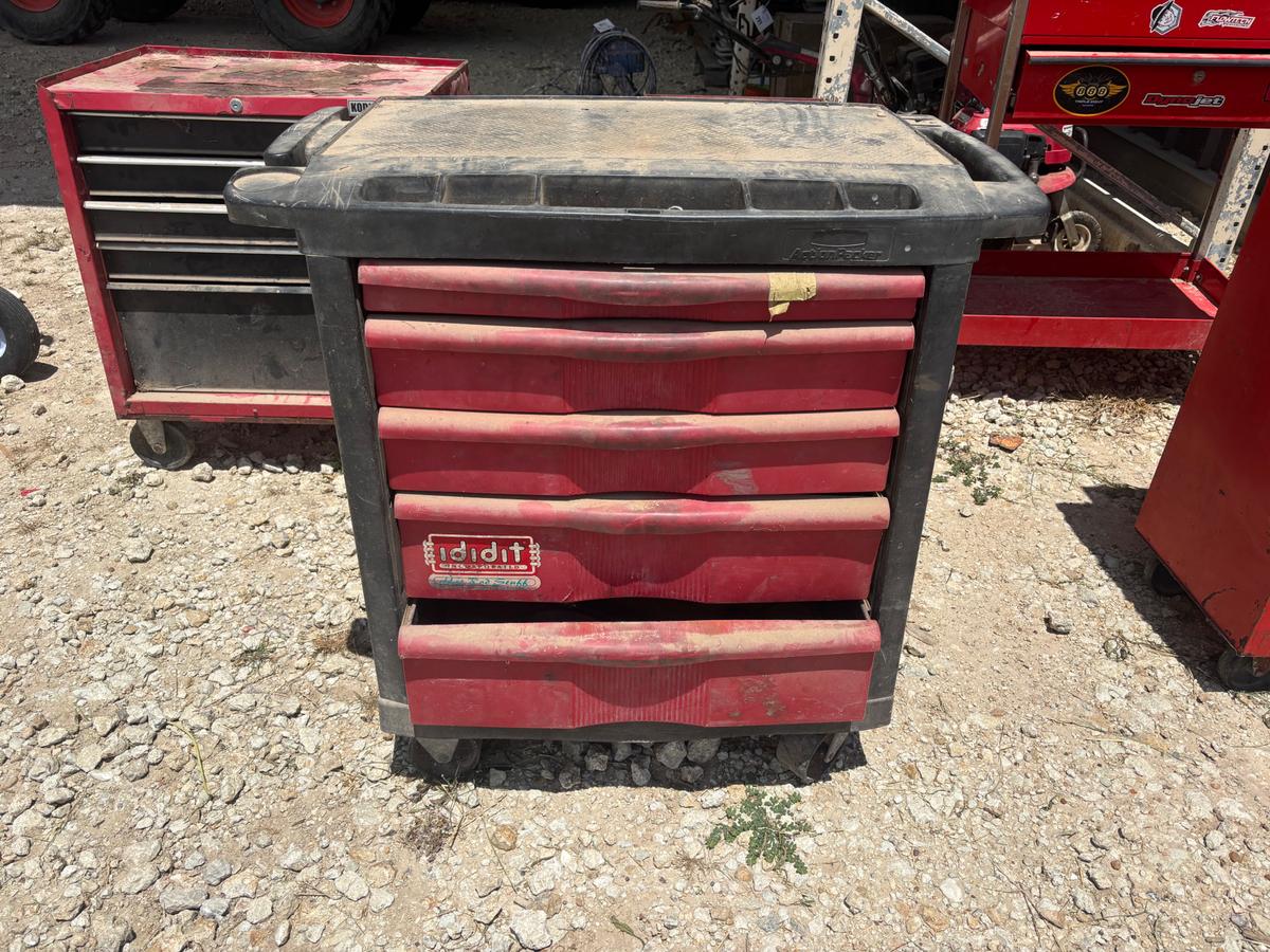 Action Packer Tool Cart w/ Contents
