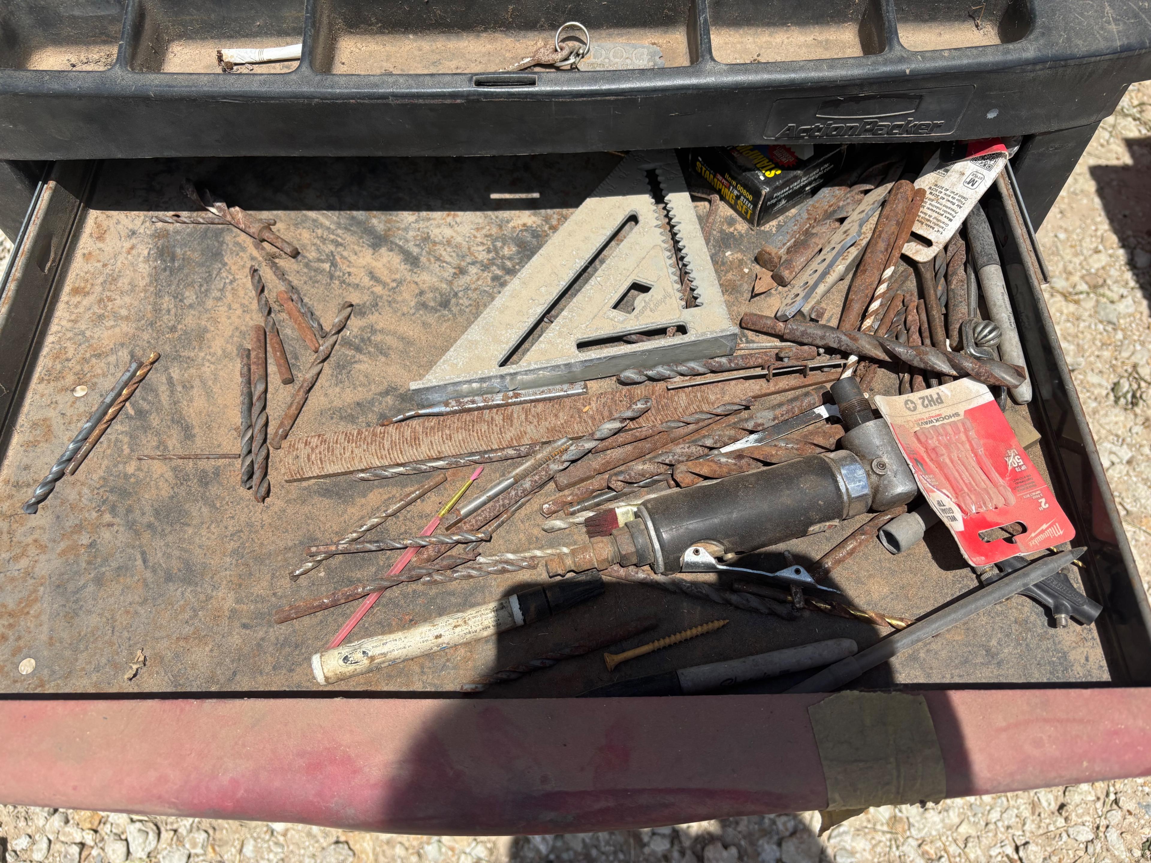 Action Packer Tool Cart w/ Contents