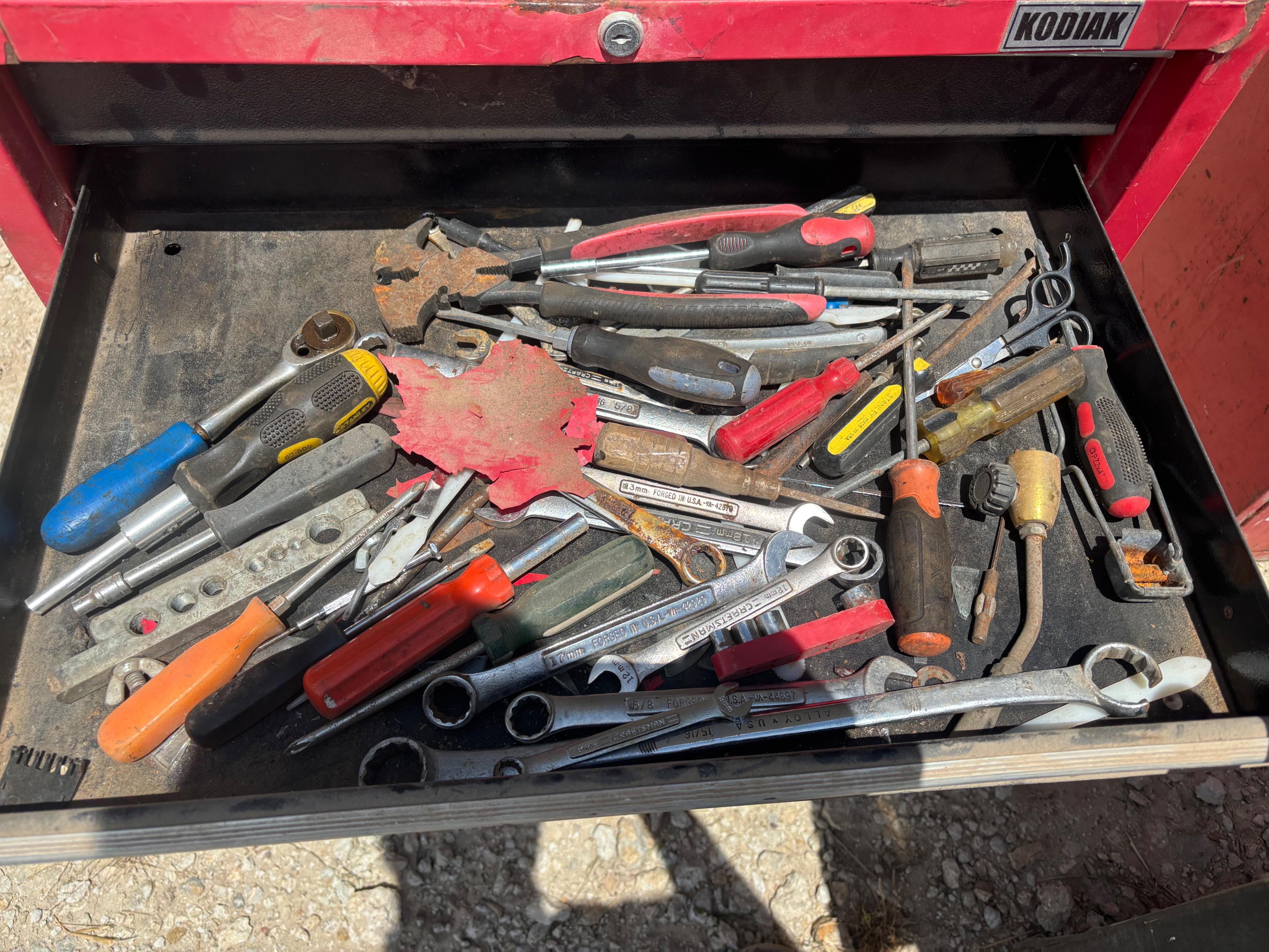 Kodiak Rolling Tool Chest w/ Contents
