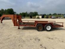 Flatbed Gooseneck Trailer
