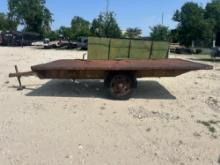 14' Metal Tilt Trailer