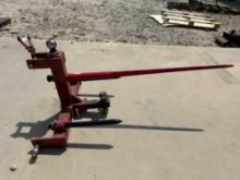 3 Point Hay Spear w/ Ball Hitch