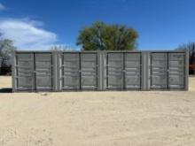 40' High Cube Multi-Door Shipping Container