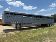 2016 53ft BigBend 5th Wheel Ground Load Livestock Trailer