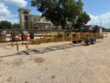 5 Round Bale Bumper Pull Hay Trailer
