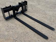 Pallet Fork Frame w/ Forks
