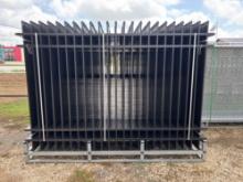 Wrought Iron Site Fence