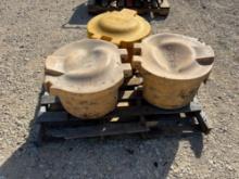 Pallet of 3 PCC Tubs