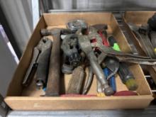 Box Lot of Assorted Hand Tools