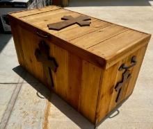 Wood Trunk/Storage Box