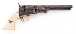 Factory Eng'd Colt M.1851 Navy Perc. Revolver