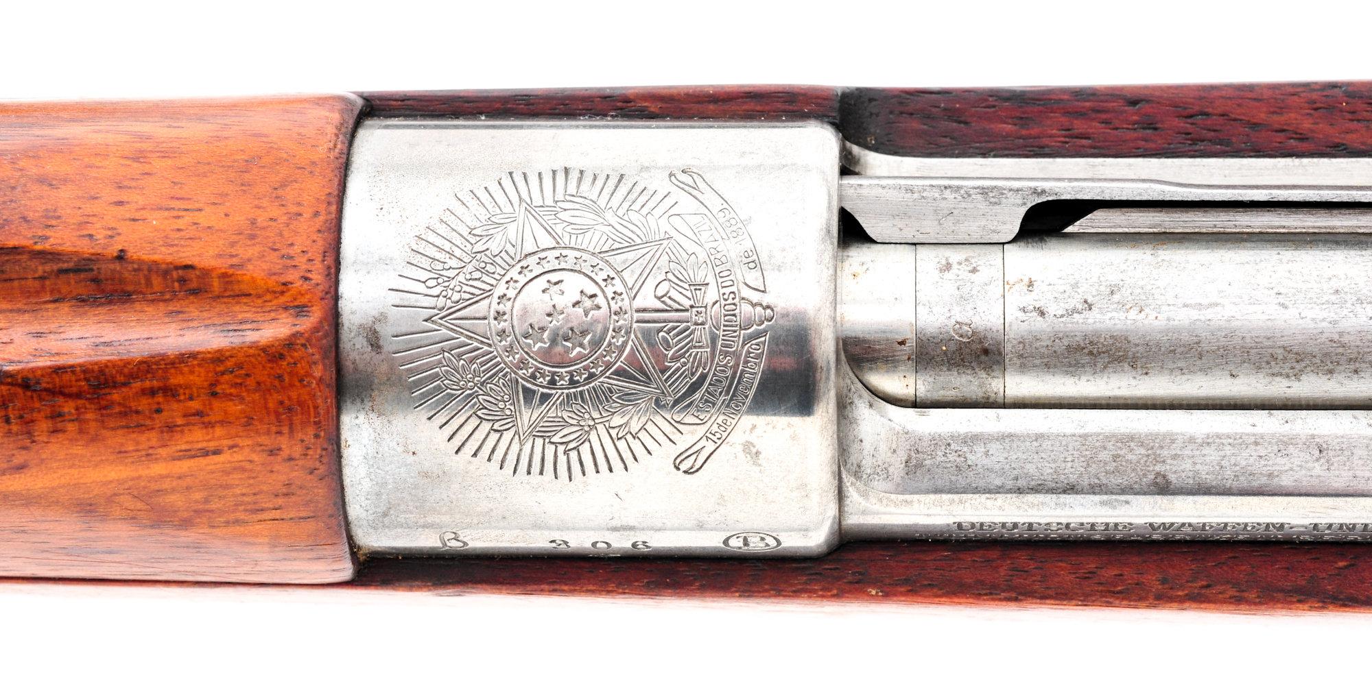 Brazilian Model 1908 Mauser BA Rifle, w/bayonet