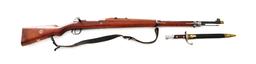 Brazilian Model 1908 Mauser BA Rifle, w/bayonet