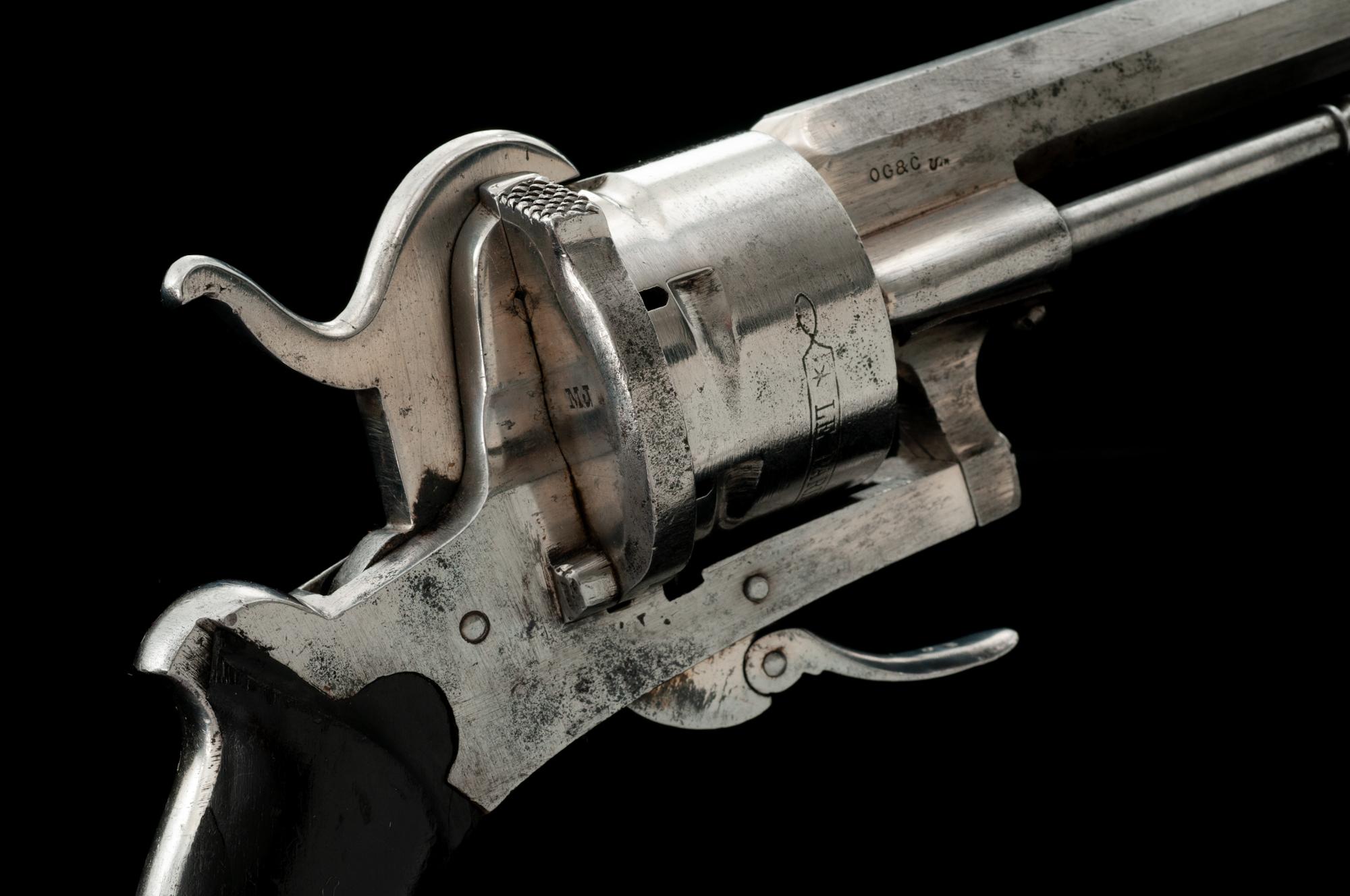 European Double Action Pinfire Revolver