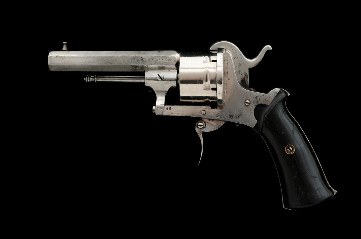 European Double Action Pinfire Revolver