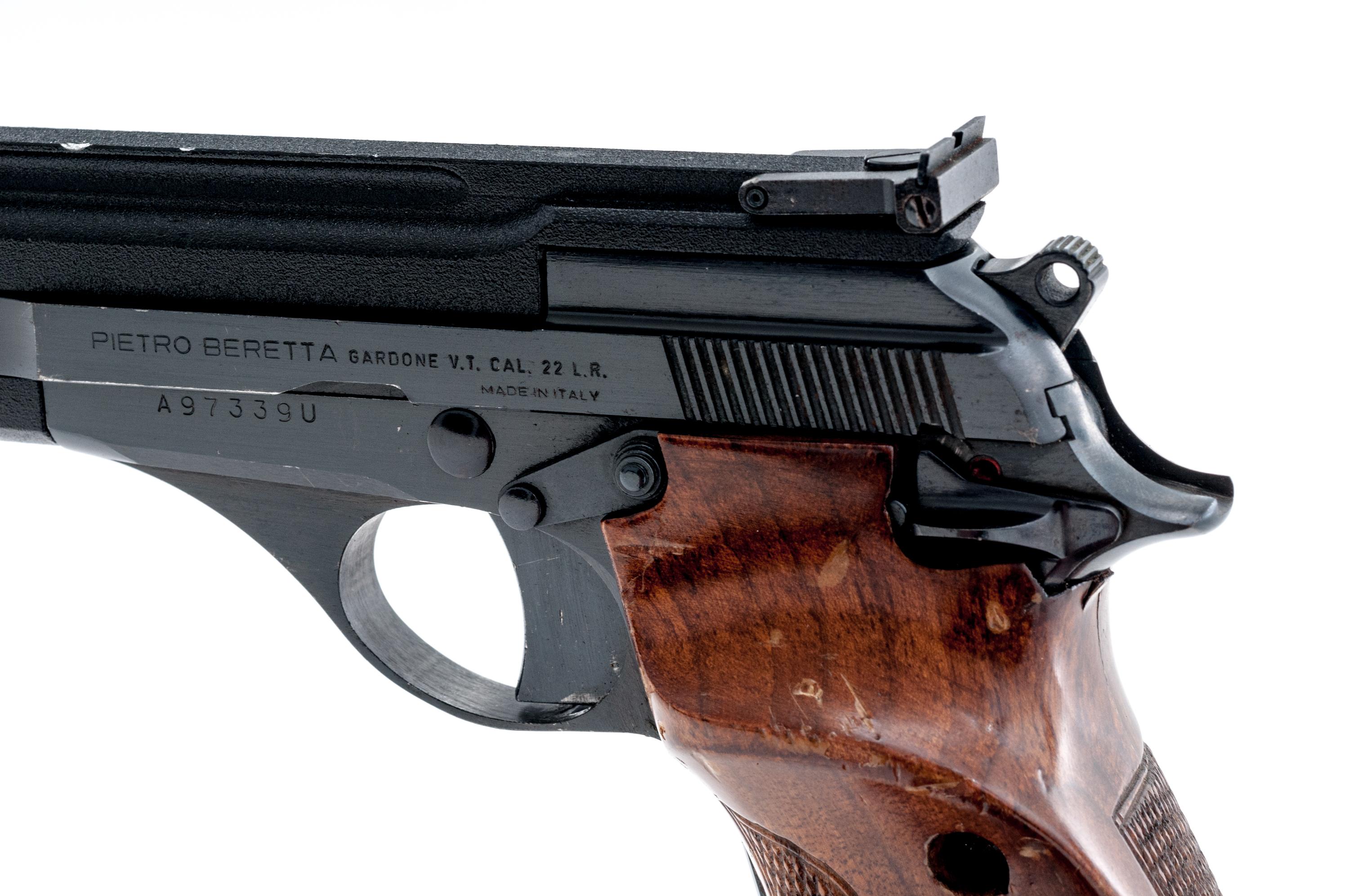 Beretta Model 76W Semi-Automatic Target Pistol