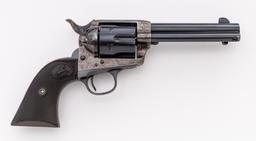 Colt Single Action Army Revolver, with Colt Factory Letter, #186202, .45 Colt CF cal., 4.75" round