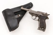 Post-WWII French Proofed P.38 Mauser svw/45 Semi-Automatic Pistol, with Holster