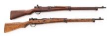 Lot of Two (2) Japanese Type 99 Arisaka Bolt Action Rifles