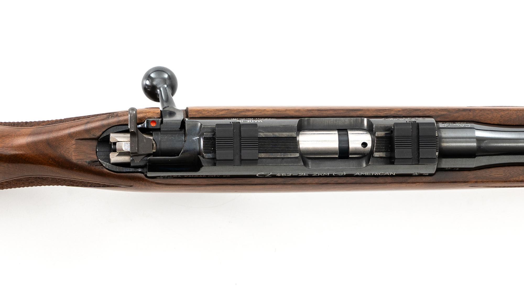 Left-Handed CZ Model 452-2E ZKM American Classic Bolt Action Rifle