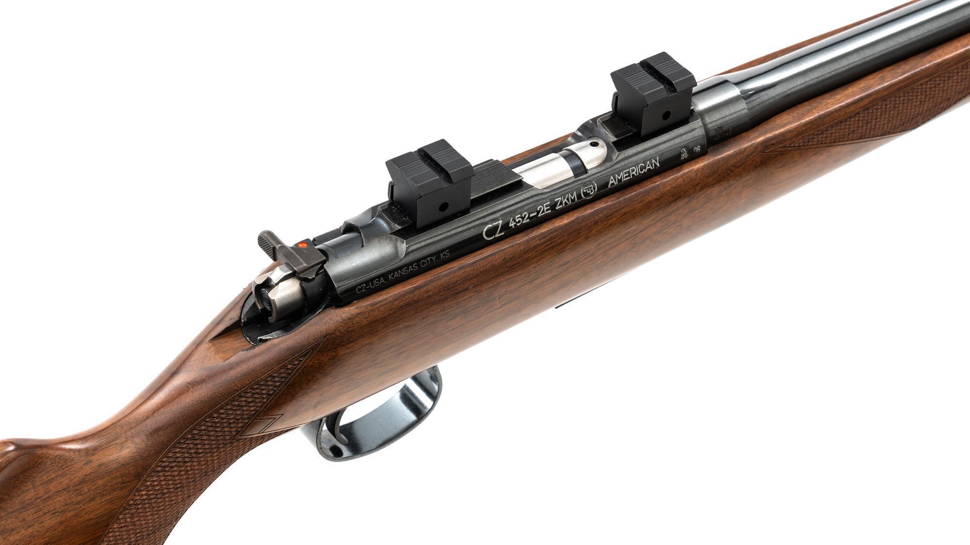 Left-Handed CZ Model 452-2E ZKM American Classic Bolt Action Rifle