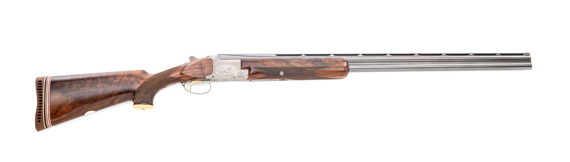 M. Magis Engraved Browning Superposed Pointer Grade Over/Under Trap Shotgun