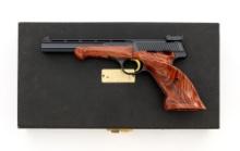 Belgian Browning Medalist Semi-Automatic Target Pistol with Factory Presentation Case and Accessorie