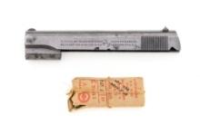 British Proofed Colt M1911 Blued slide with Seven Rounds of .455 Caliber Ammunition