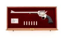 Cased Ned Buntline Commemorative Colt Single Action Army New Frontier Revolver