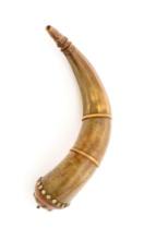 New York Engraved 18th Century Powder Horn