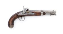 A. Waters U.S. Model 1836 Percussion Pistol