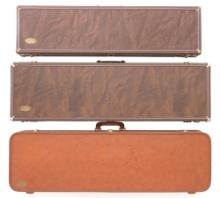 Lot of Three (3) Browning Vintage Hard Takedown Shotgun Cases