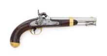 Aston U.S. Model 1842 Percussion Pistol