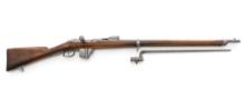 Antique Dutch M1871/88 Beaumont Vitali Bolt Action Rifle with Bayonet