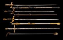 Group of Four (4) Swords