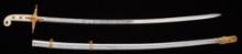 Named Hilborn-Hamburger, N.Y. USMC Officer's Dress Mameluke Sword and Scabbard