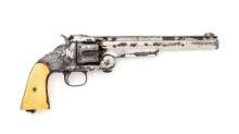 Smith & Wesson No.3 2nd Model American Single Action Revolver