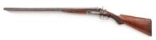 Antique Engraved Parker Brothers American Side-by-Side Double Barrel Shotgun