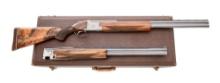 J. Baerten Engraved Browning Superposed Diana Grade Over/Under Shotgun Two-Barrel Skeet Set