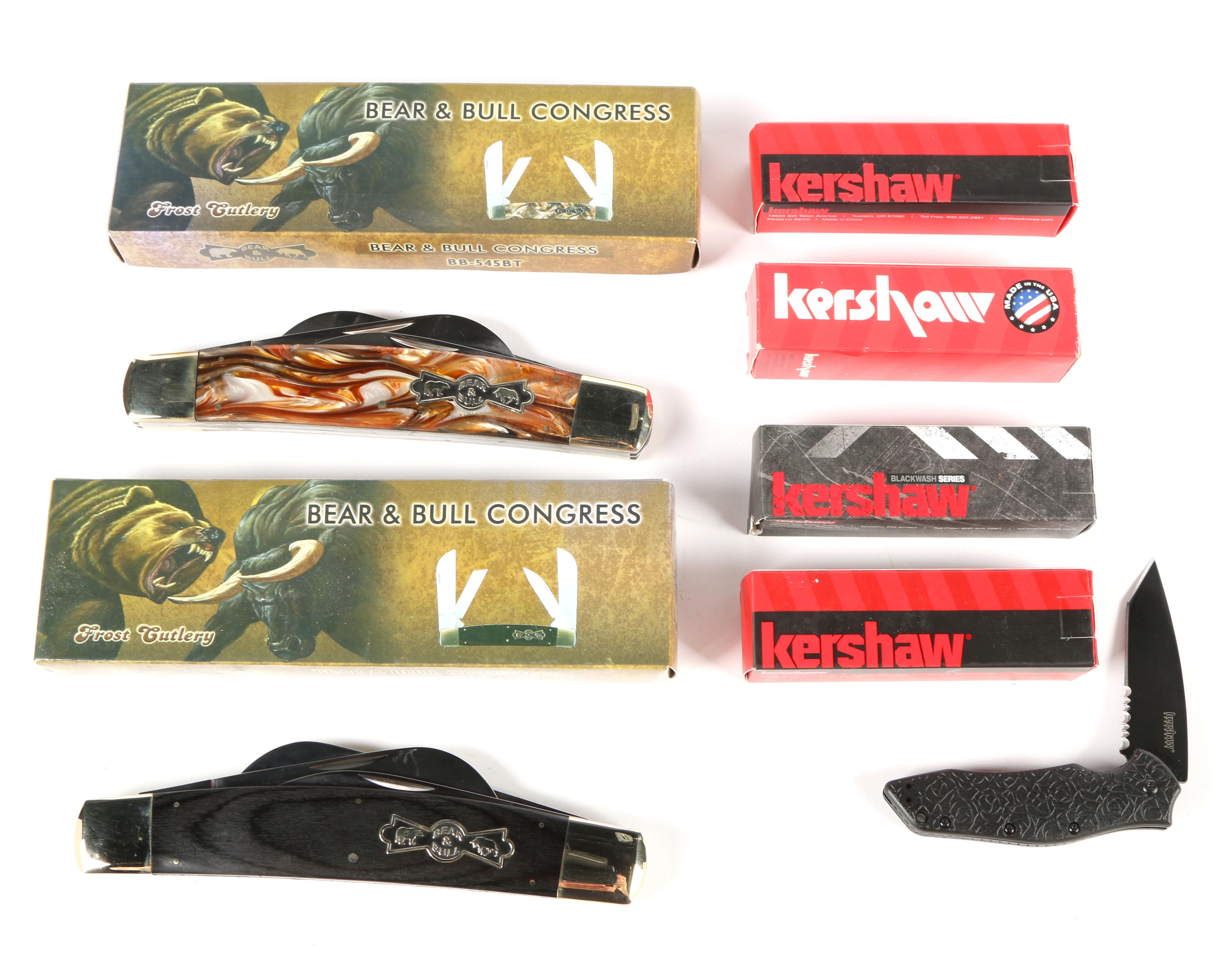 6 New in Box Collector Knives