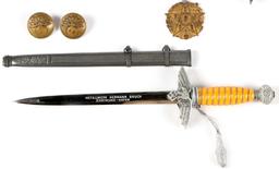 Book, Mini Dagger, Arm Band, Pins, Buttons, Medals