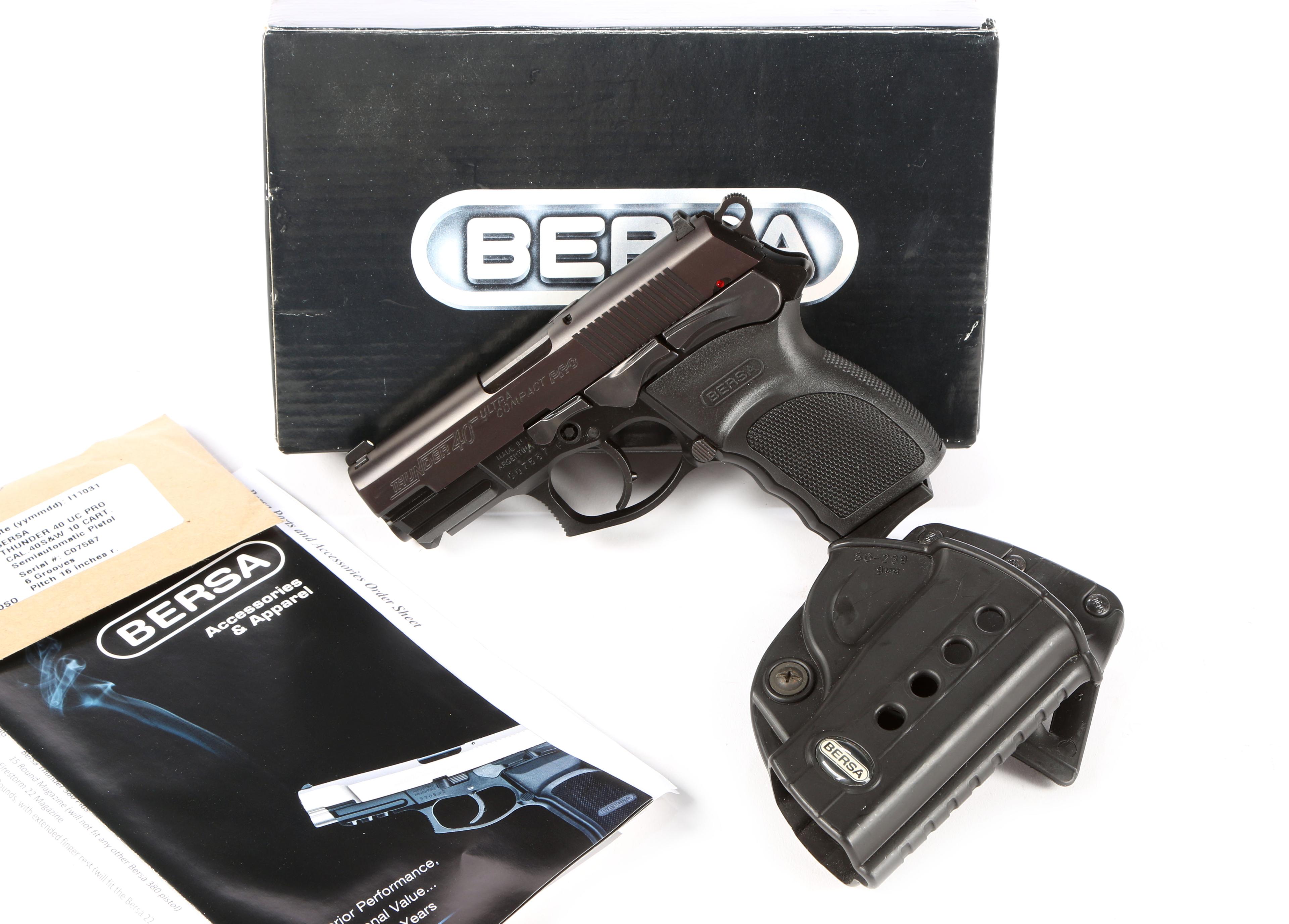 Bersa Thunder Ultra Compact Pro in .40 S & W