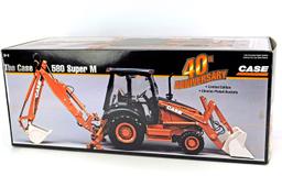 Case 580 Super M Backhoe Loader - 40th Anniv - 1:16