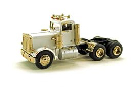 Peterbilt 359 2-Axle Daycab Tractor - White