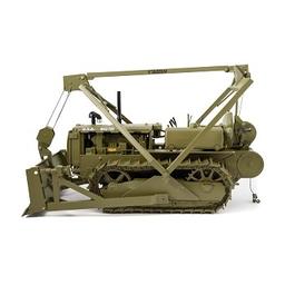 Caterpillar D4 2T with Overhead Cable Blade - Military